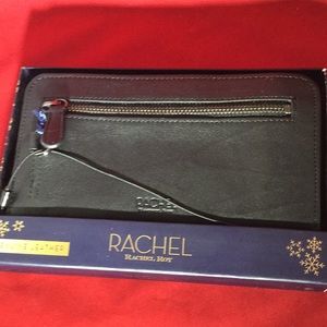 Rachel Roy RFID Black Leather Wallet